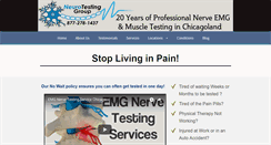 Desktop Screenshot of neurotestinggroup.com